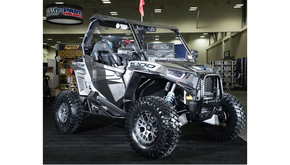Moose Utility '23 Polaris General XP 1000 Black Front/Rear 545X Standard LIP Wheel