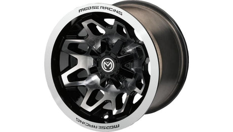 Moose Utility '23 Polaris General XP 4 1000 Black Machined Front/Rear 416X Standard LIP Wheel