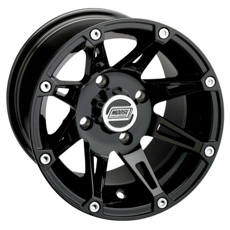 Moose Utility '23 Polaris General XP 4 1000 Rear 387X Standard Lip Wheel - Black