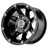 Moose Utility '23 Polaris General XP 4 1000 Rear 387X Standard Lip Wheel - Black
