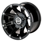 Moose Utility '23 Polaris General XP 4 1000 Rear 387X Standard Lip Wheel - Black