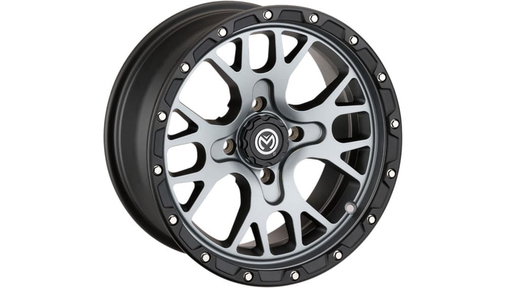 Moose Utility '23 Polaris RZR XP 4 1000 Gray Front /Rear 545X Standard LIP Wheel