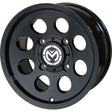 Moose Utility 26X Front/ Rear Black Wheel - 14x7 - 4/136 - 4+3