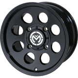 Moose Utility 26X Front/ Rear Black Wheel - 14x7 - 4/136 - 4+3