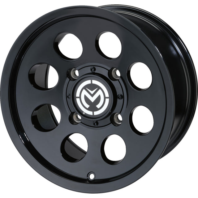 Moose Utility 26X Front/ Rear Black Wheel - 14x7 - 4/136 - 4+3