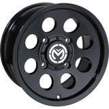 Moose Utility 26X Front/ Rear Black Wheel - 14x7 - 4/136 - 4+3