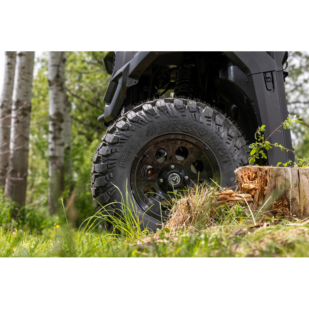 Moose Utility 26X Front/ Rear Black Wheel - 14x7 - 4/136 - 4+3