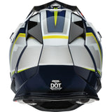 Moose Utility 2XL MR3 F.A.F. Helmet - White/Navy/Green