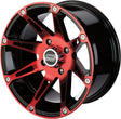Moose Utility 387X Beadlock Wheel - Anodized Red/Black