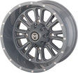 Moose Utility 399X Beadlock Wheel - Matte Gray