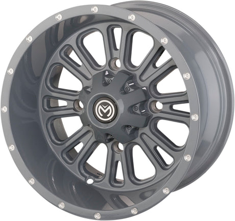 Moose Utility 399X Beadlock Wheel - Matte Gray