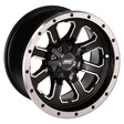 Moose Utility 548X Beadlock Wheel - Matte Black/Machined