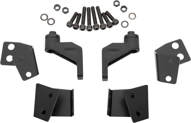 Moose Utility Adapters Black Mirror Pro Fit - Pair