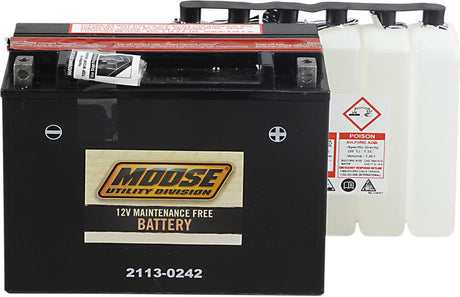 Moose Utility AGM Maintenance Free Battery - YTX24HL-BS