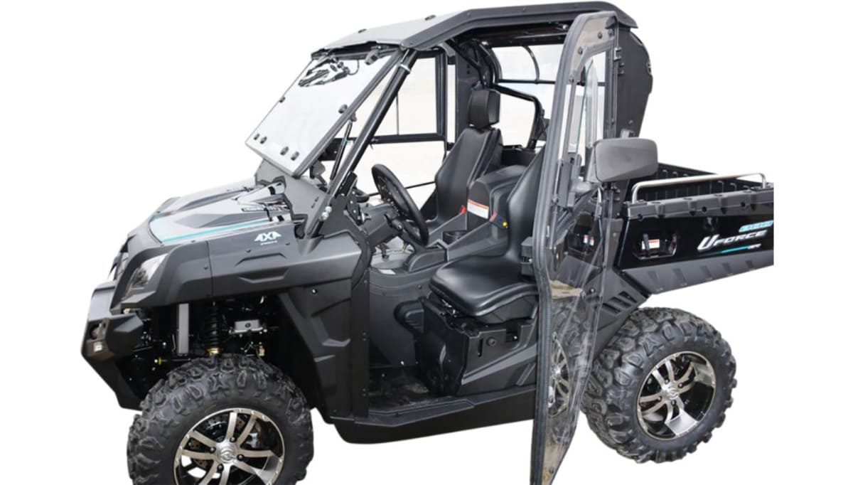 U。 Moose Utility CFMoto UForce 800 Complete Cab Enclosures - Black
