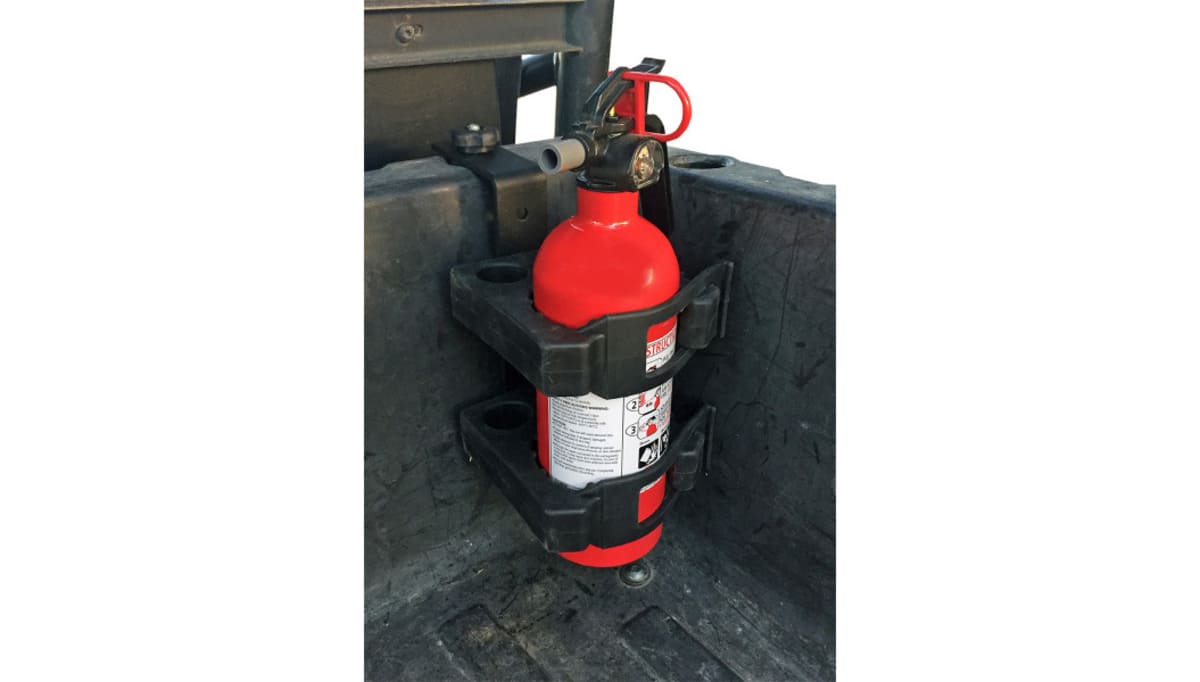 Moose Utility Fire Extinguisher Holder - Black