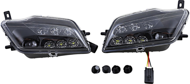Moose Utility Honda Pioneer LED Headlight - Clear
