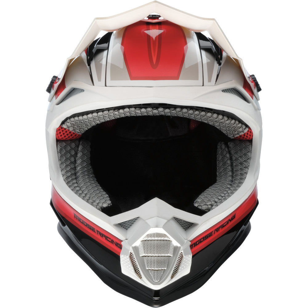 Moose Utility Large MR3 F.A.F. Helmet - White/Black/Red