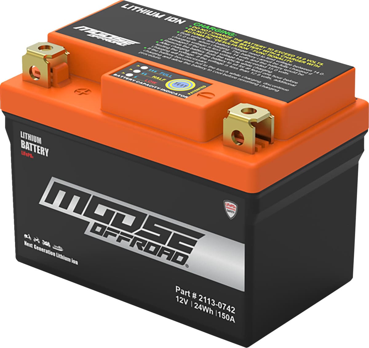 Moose Utility Lithium LiFePO4 Battery - HUTZ5S-FP