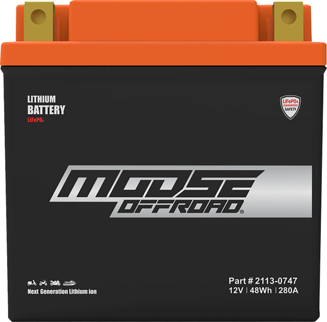 Moose Utility Lithium Ion LiFePO4 Battery - HUTX14AHQ-FP