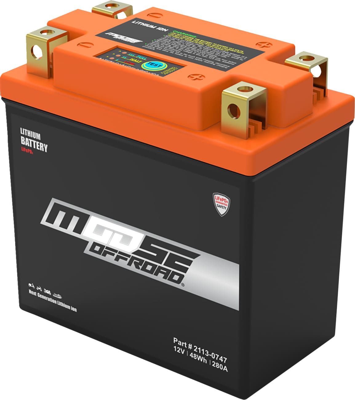 Moose Utility Lithium Ion LiFePO4 Battery - HUTX14AHQ-FP