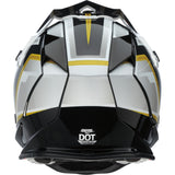Moose Utility Medium MR3 F.A.F. Helmet - White/Black/Gold