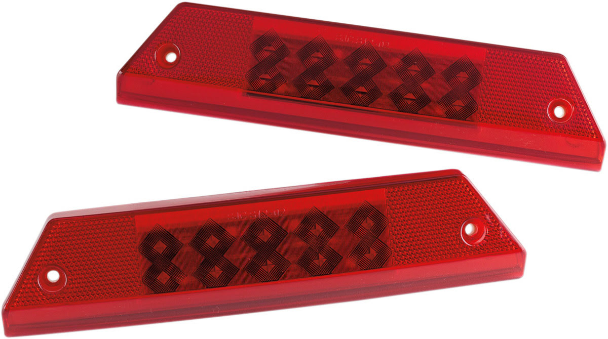 Moose Utility Polaris Ranger LED Tail Lights - Red