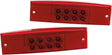 Moose Utility Polaris Ranger Mid-Size LED Tail Lights - Red