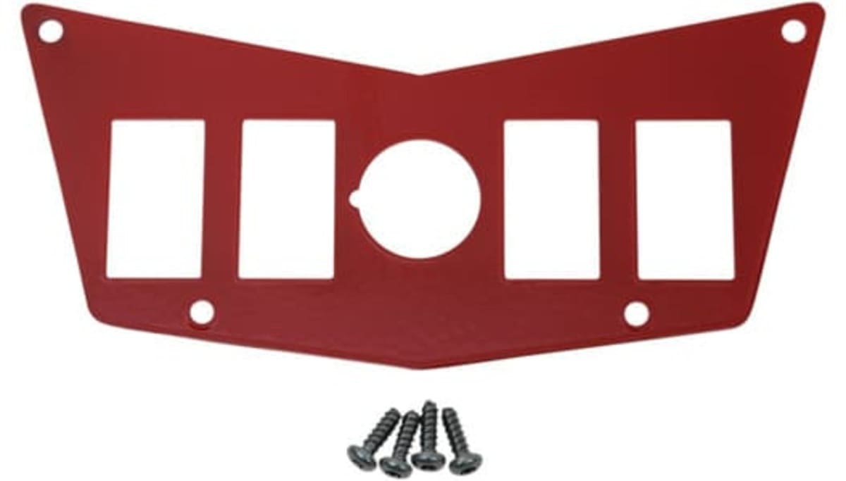 Moose Utility Polaris RZR 4 Switch Center Dash Plate