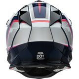 Moose Utility Small MR3 F.A.F. Helmet - White/Navy/Pink