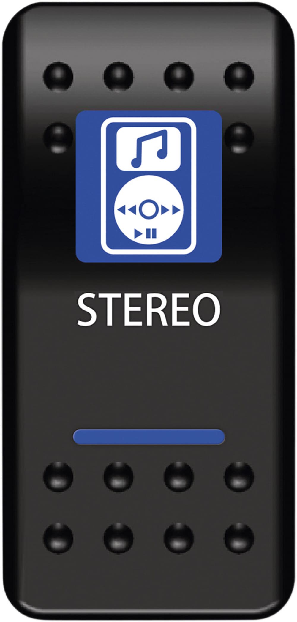 Moose Utility Stereo Rocker Switch