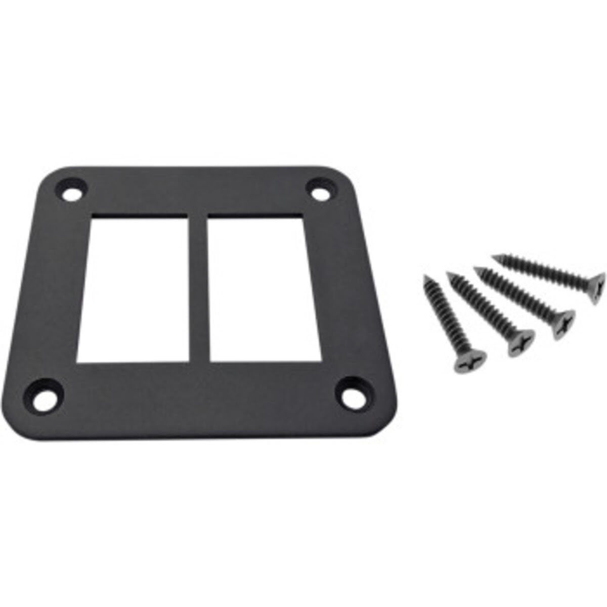 Moose Utility Universal 2 Switches Dash Plate - Black