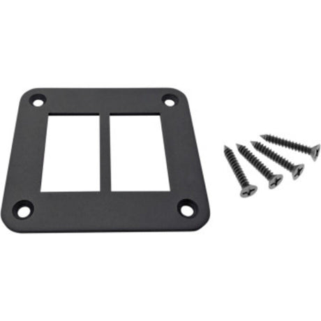 Moose Utility Universal 2 Switches Dash Plate - Black
