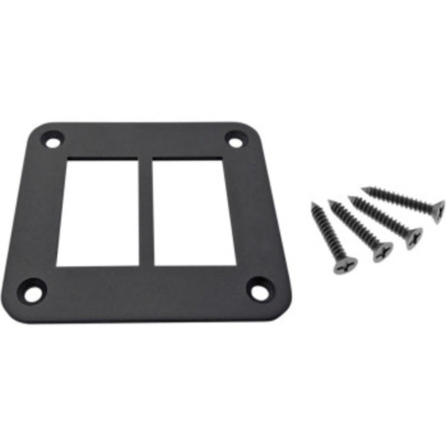 Moose Utility Universal 2 Switches Dash Plate - Black