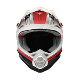 Moose Utility White/Black/Red  F.A.F. MR3 Helmet - XL