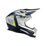 Moose Utility White/Navy/Pink  F.A.F. MR3 Helmet - 2XL