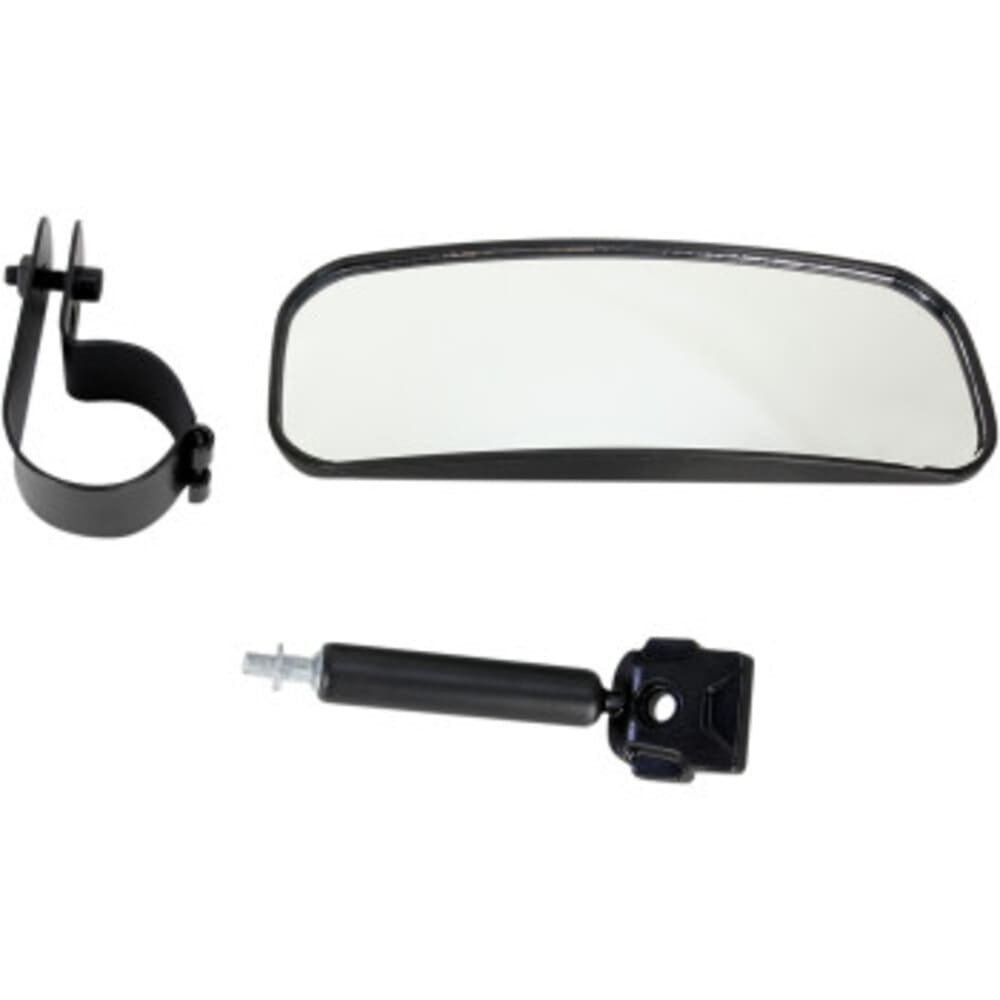Moose Utility Wide Angle Rearview Mirror - Black