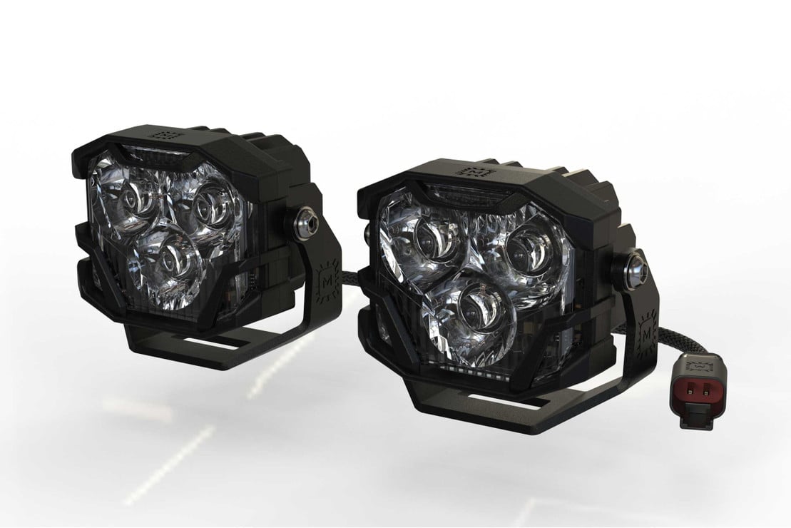 Morimoto 4 Banger LED Pods - HXB Spot Beam