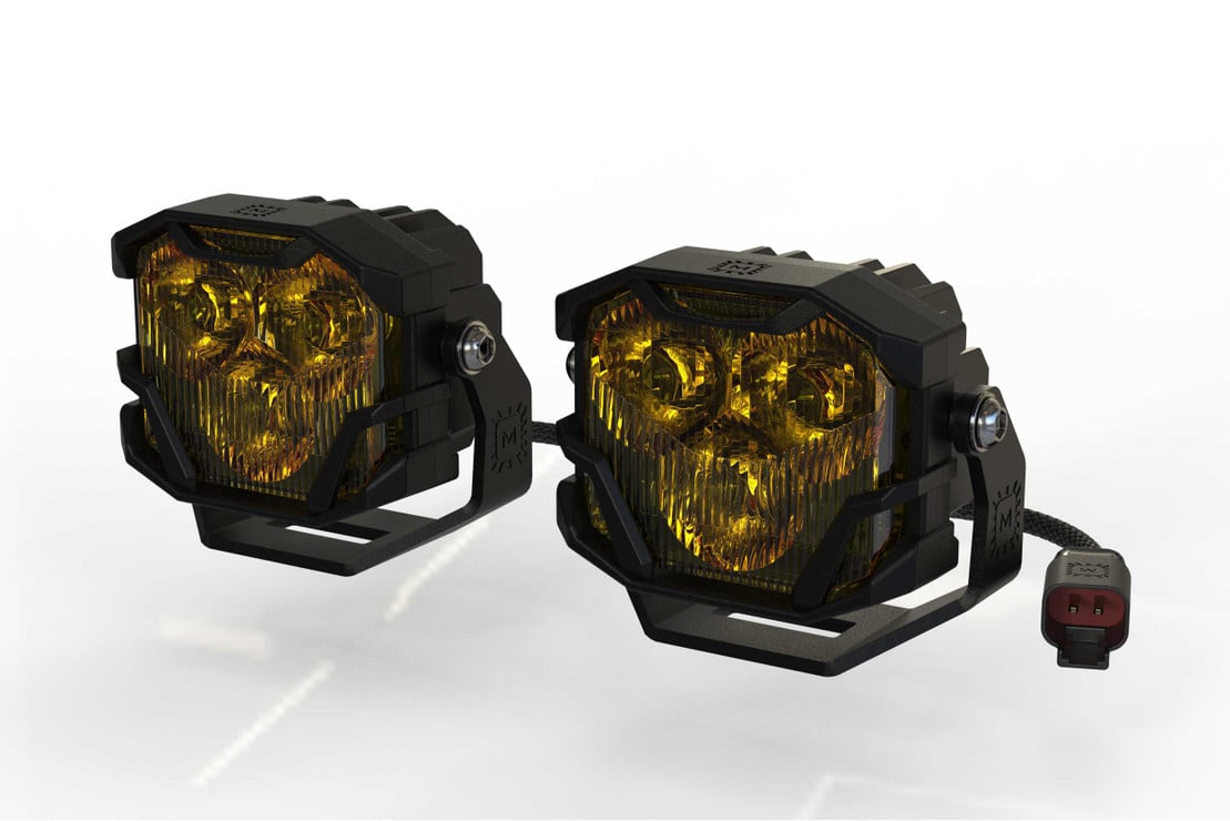 Morimoto 4 Banger LED Pods - NCS Combo Beam