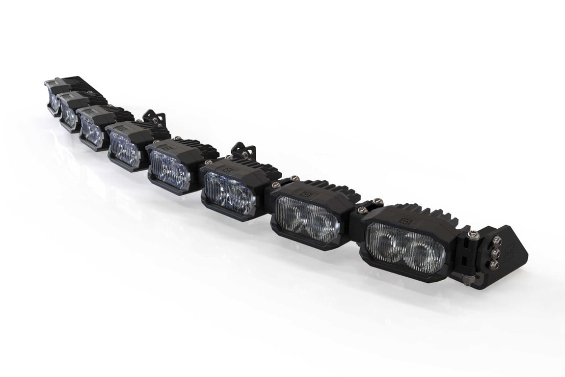 Morimoto Single Row Banger Bar off Road LED Light Bar - 8 Pod / 31.5”