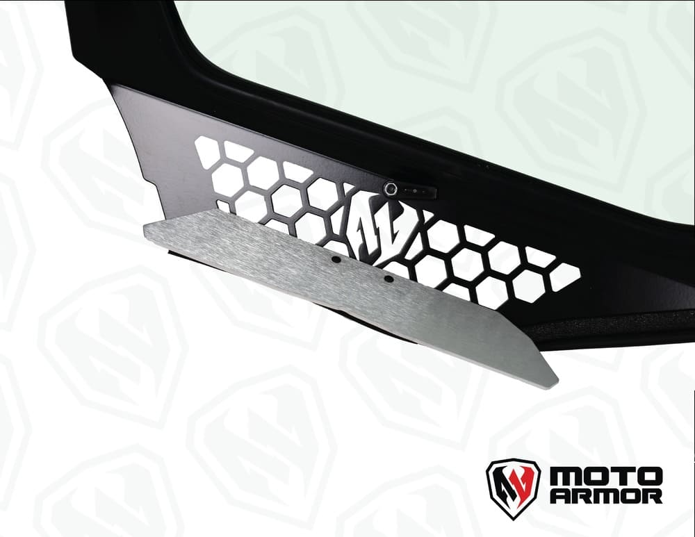 Moto Armor '24+ Can-Am Maverick R Vented Glass Windshield with Wipers
