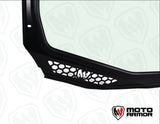 Moto Armor '24+ Can-Am Maverick R Vented Glass Windshield with Wipers