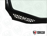 Moto Armor '24+ Can-Am Maverick R Vented Glass Windshield with Wipers
