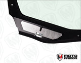 Moto Armor '24+ Can-Am Maverick R Vented Glass Windshield with Wipers