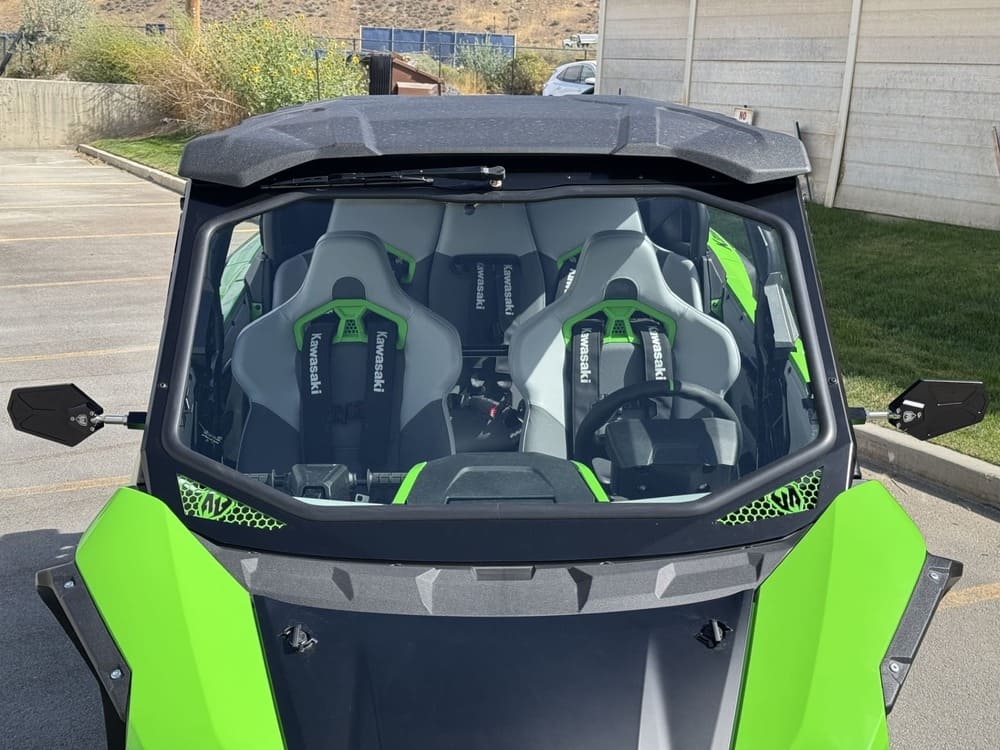 Moto Armor '25+ Kawasaki H2 Full Glass Windshield