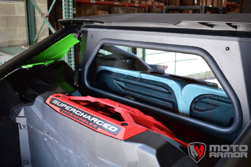 Moto Armor '25+ Kawasaki Teryx H2 Rear Glass Windshield