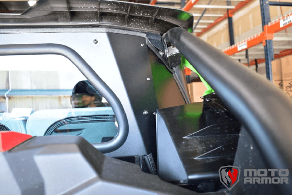 Moto Armor '25+ Kawasaki Teryx H2 Rear Glass Windshield