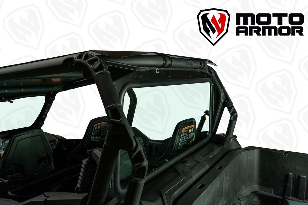 Moto Armor Can-Am Commander & Maverick Trail/Sport Rear Glass Window/Windshield