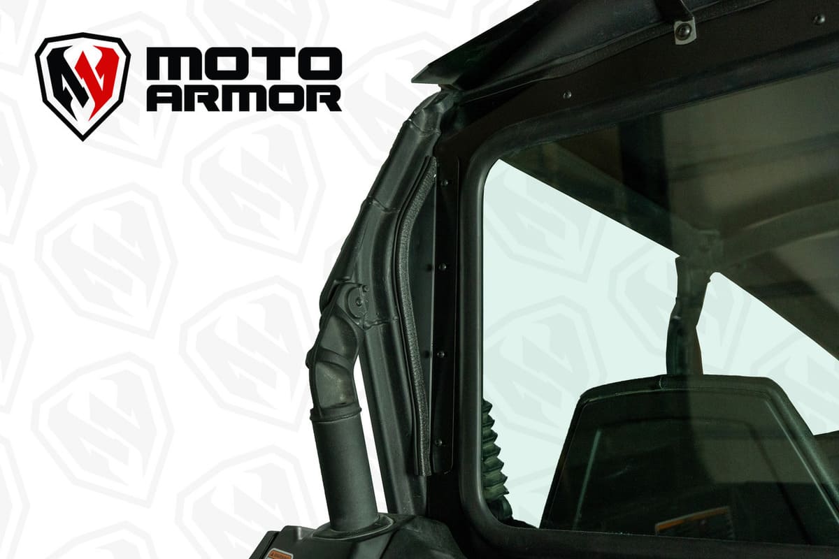 Moto Armor Can-Am Commander & Maverick Trail/Sport Rear Glass Window/Windshield