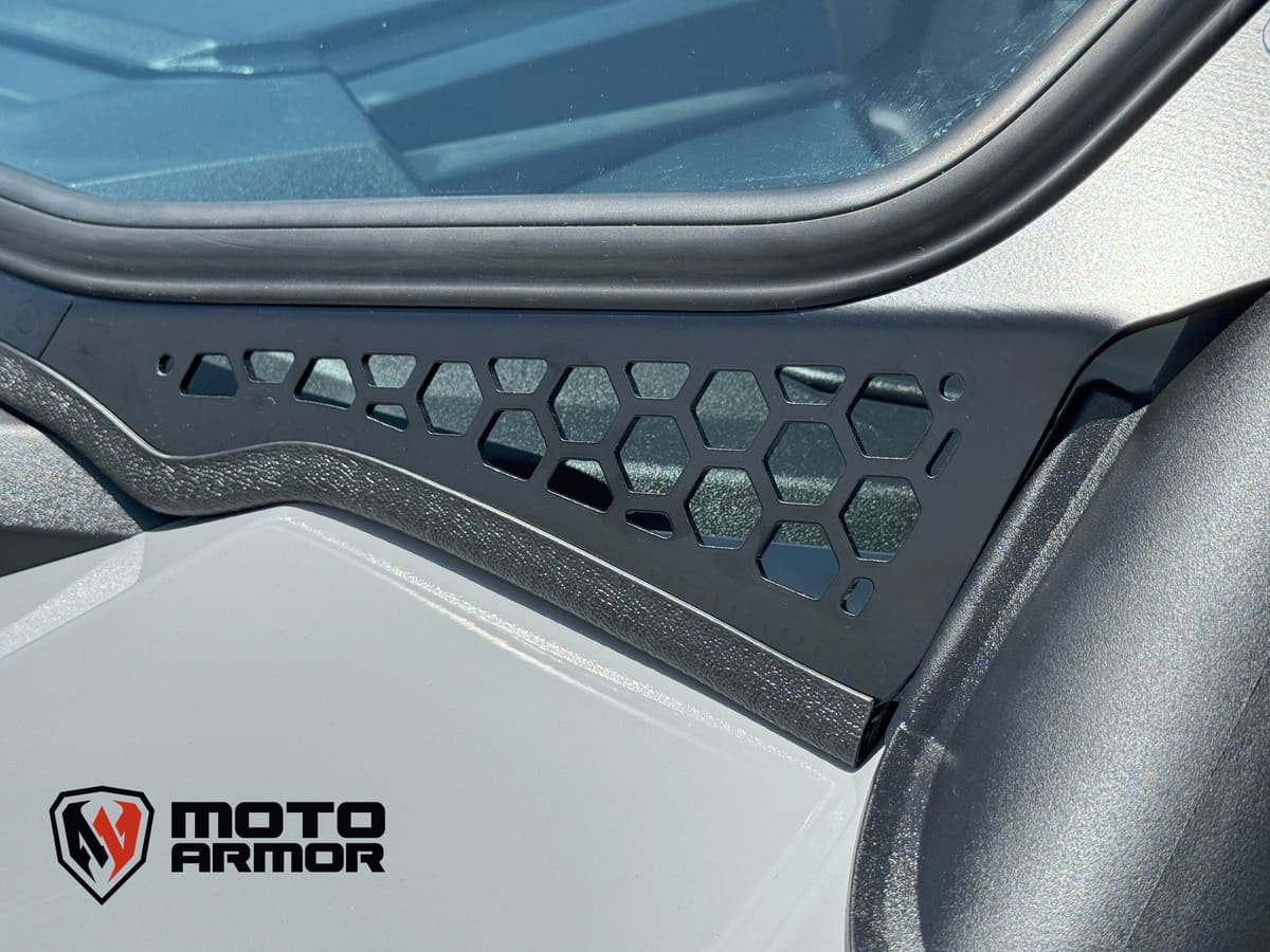 Moto Armor Polaris RZR Pro Max Visibility Full Glass Windshield